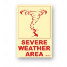 Severe Weather Area Sign