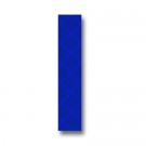 Retroreflective 2 inch Letter I - Blue - Package of 10
