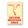 Severe Weather Area Sign