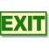 Non-UL-Rated Exit Sign 12" x 8" - Green
