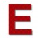 Retroreflective 2 inch Letter "A" - Red - Package of 10